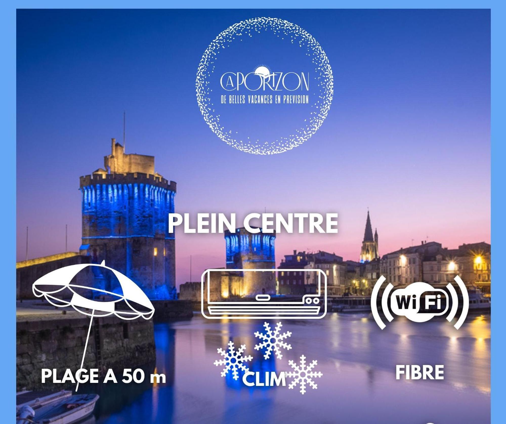Caporizon-Le Perot-T2 Au Coeur Du Vieux Port 100M Plage La Rochelle  Kültér fotó