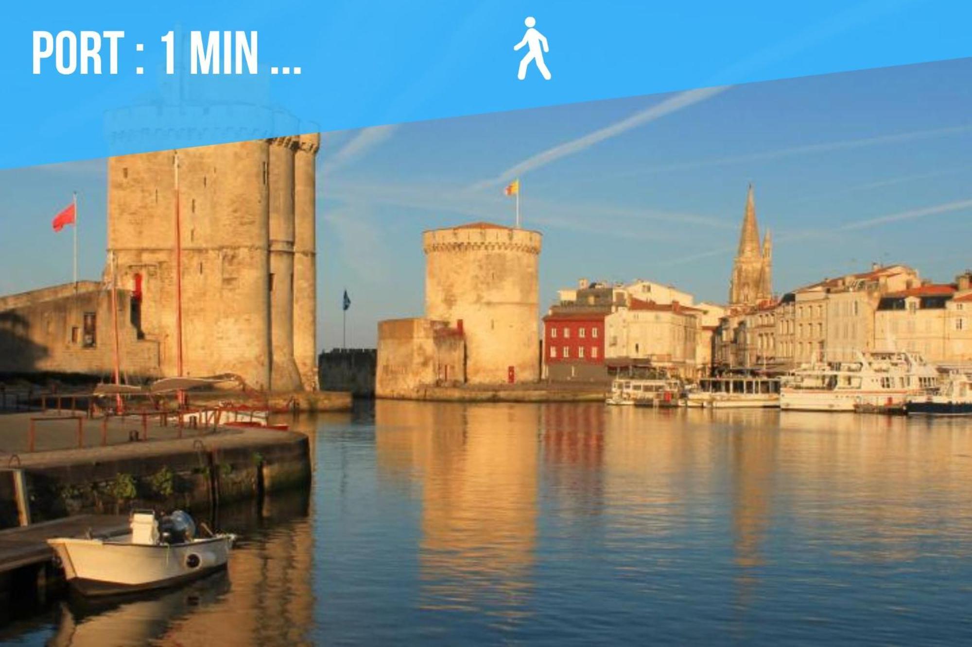 Caporizon-Le Perot-T2 Au Coeur Du Vieux Port 100M Plage La Rochelle  Kültér fotó